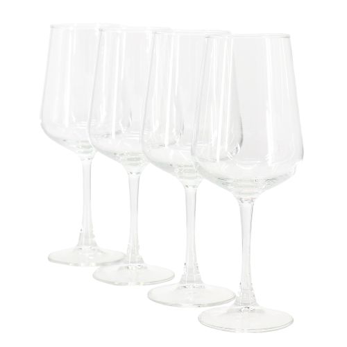 Gibson Home Belinni 4 Piece 15.4 Ounce Classic Wine Glass Set