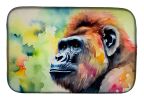 Gorilla Dish Drying Mat Absorbent Dish Drying Mat Pad for Kitchen Counter Dish Drainer Mat for Countertop, 14 x 21", Multicolor