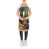 Pelican Apron Cooking Kitchen Server Baking Crafts Gardening for Adult Women Men, Unisex, Large, Multicolor