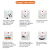 Stainless Steel Cookware Set Fast Even Heat Induction Pots Pans Set Dishwasher Safe with 2.7 3.7 Quart Stockpot 2 Quart Saucepan 9.17in Frying Pan